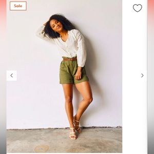 Able Clothing Janis Paperbag Short